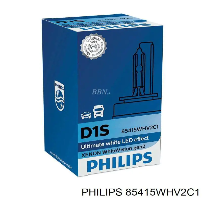 Купити 85415WHV2C1 Philips Лампочка ксеноновая