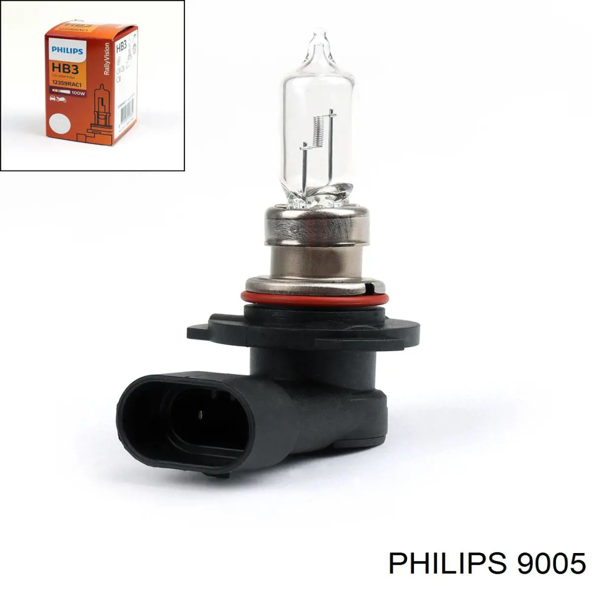 9005 Philips Лампочка галогенна