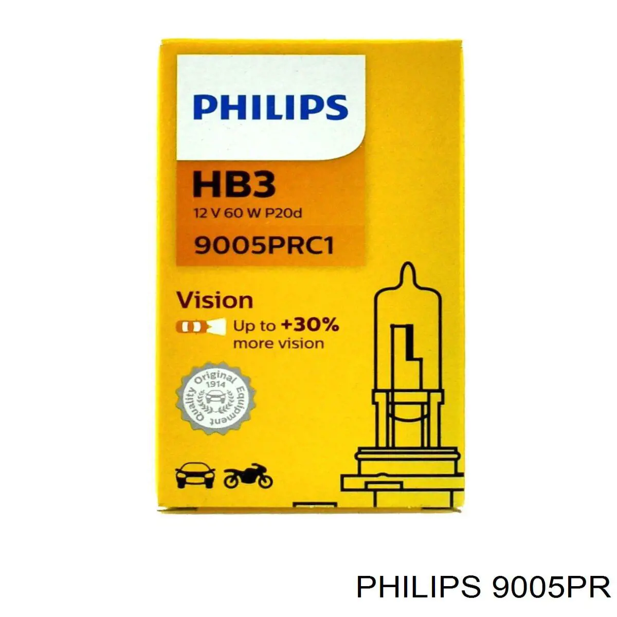 Купити 9005PR Philips Лампочка галогенна