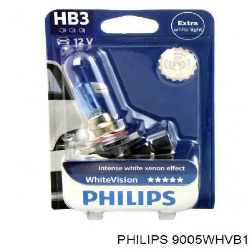 Лампочка галогенна 9005WHVB1 Philips