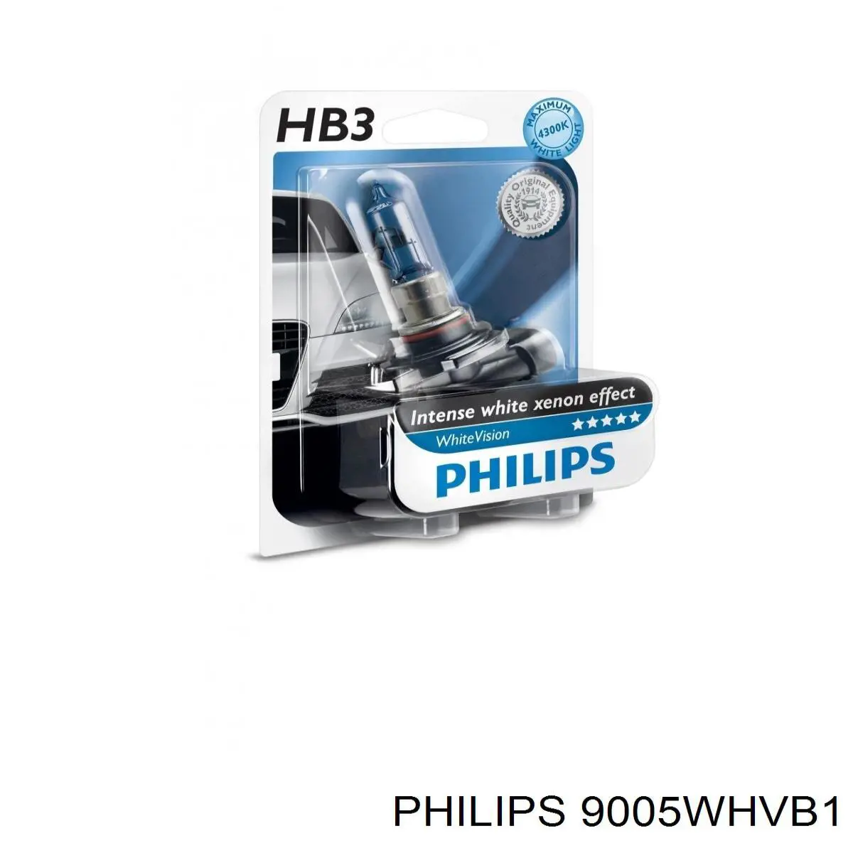 Купити 9005WHVB1 Philips Лампочка галогенна
