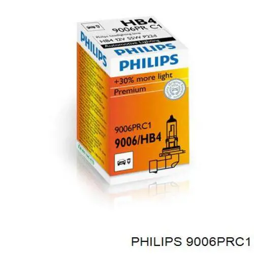 Лампочка галогенна 9006PRC1 Philips