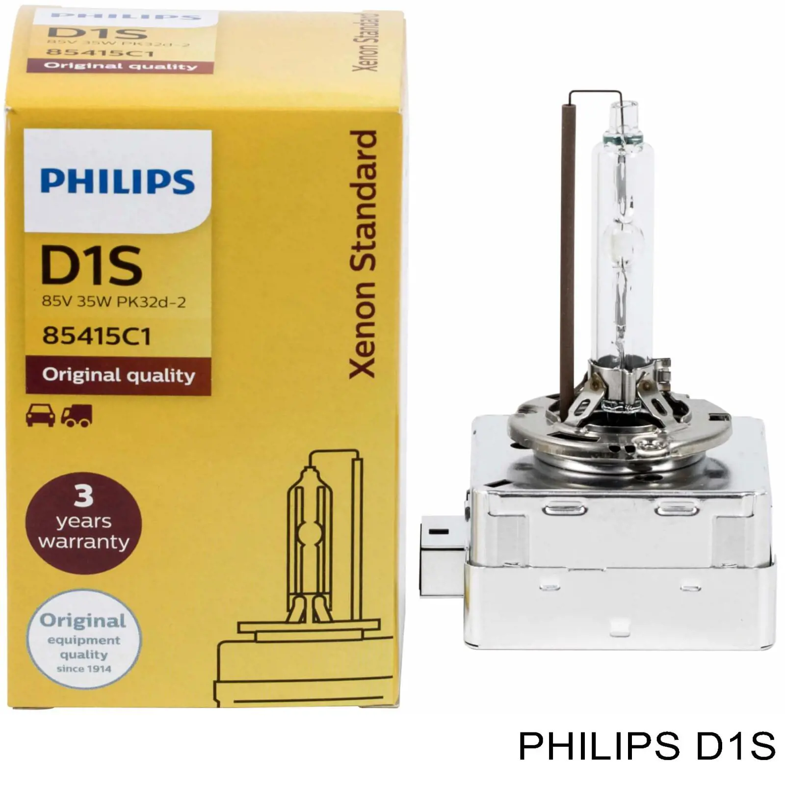 D1S Philips лампочка ксеноновая