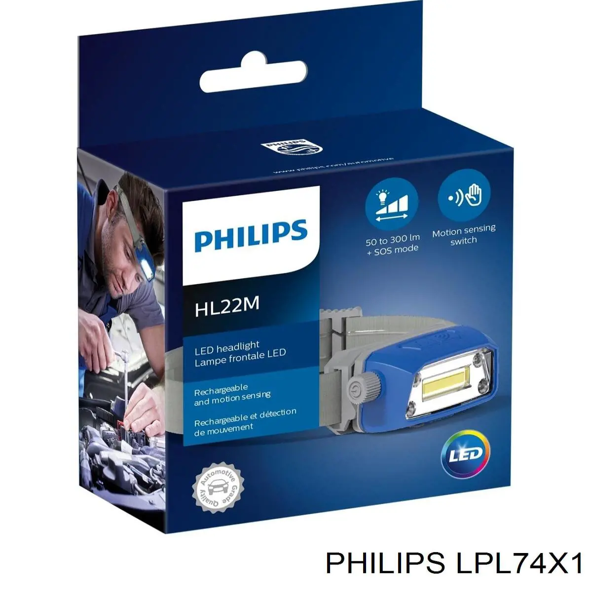 Світлодіодна лампочка (LED) Philips LPL74X1 ціна, від 49.27 USD