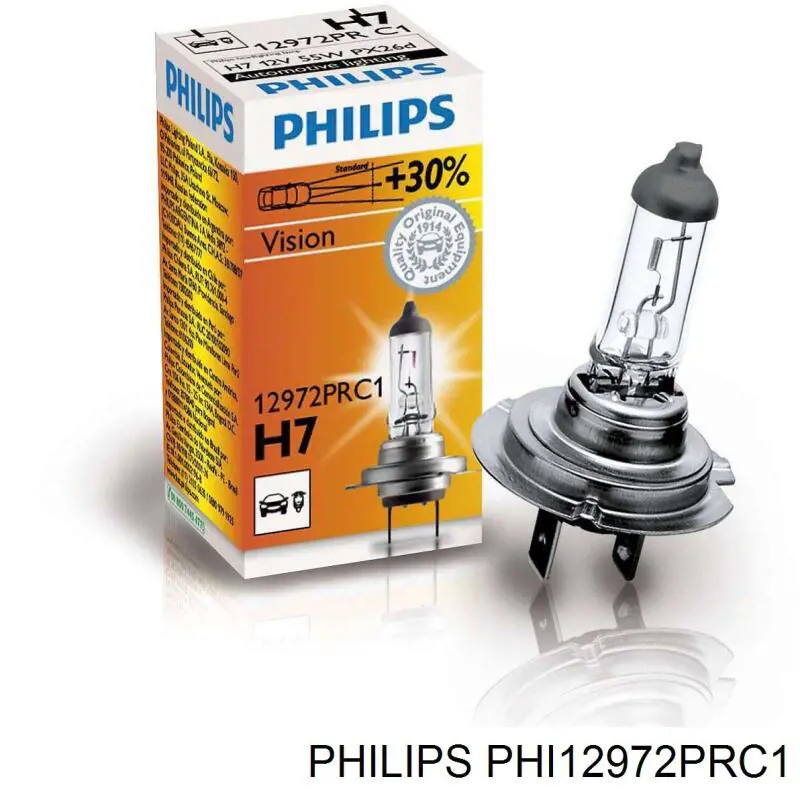 Лампочка галогенна PHI12972PRC1 Philips