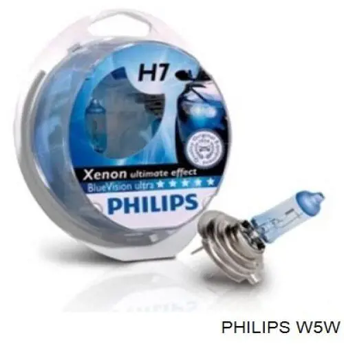 Лампочка плафону освітлення салону/кабіни Philips W5W ціна, від 0.46 USD