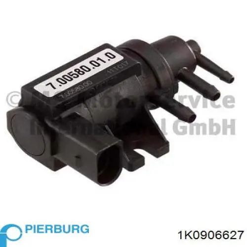 Купити 1K0906627 Pierburg Клапан соленоїд регулювання заслонки EGR