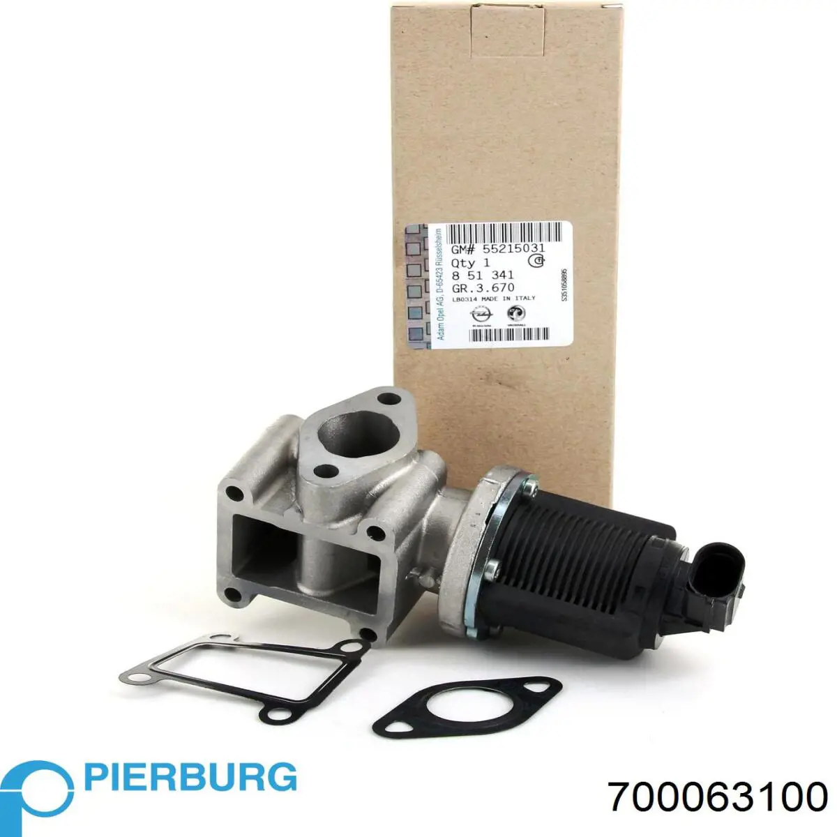 Клапан EGR рециркуляції газів Pierburg 700063100