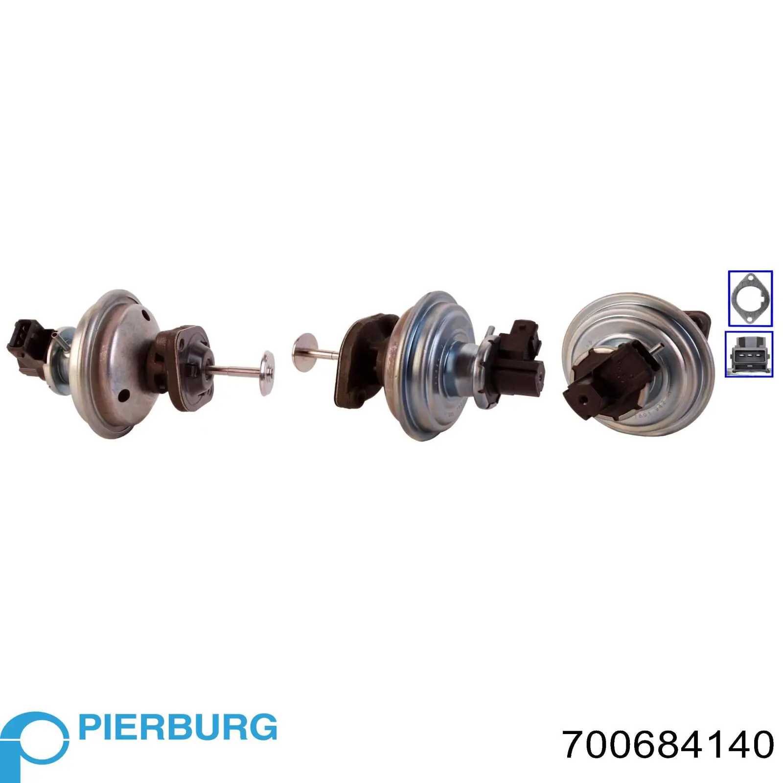 Клапан EGR рециркуляції газів Pierburg 700684140