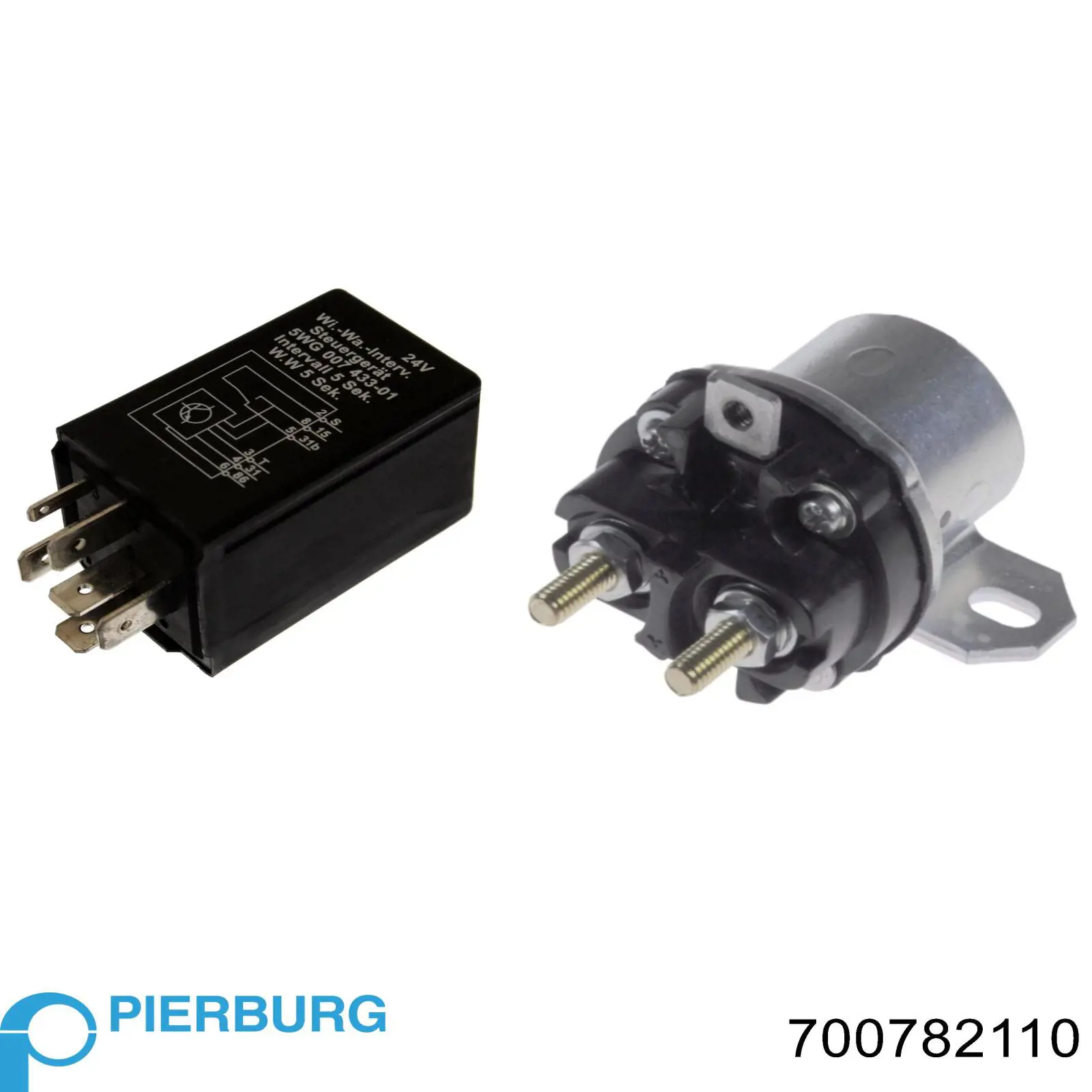 Клапан соленоїд регулювання заслонки EGR 700782110 Pierburg