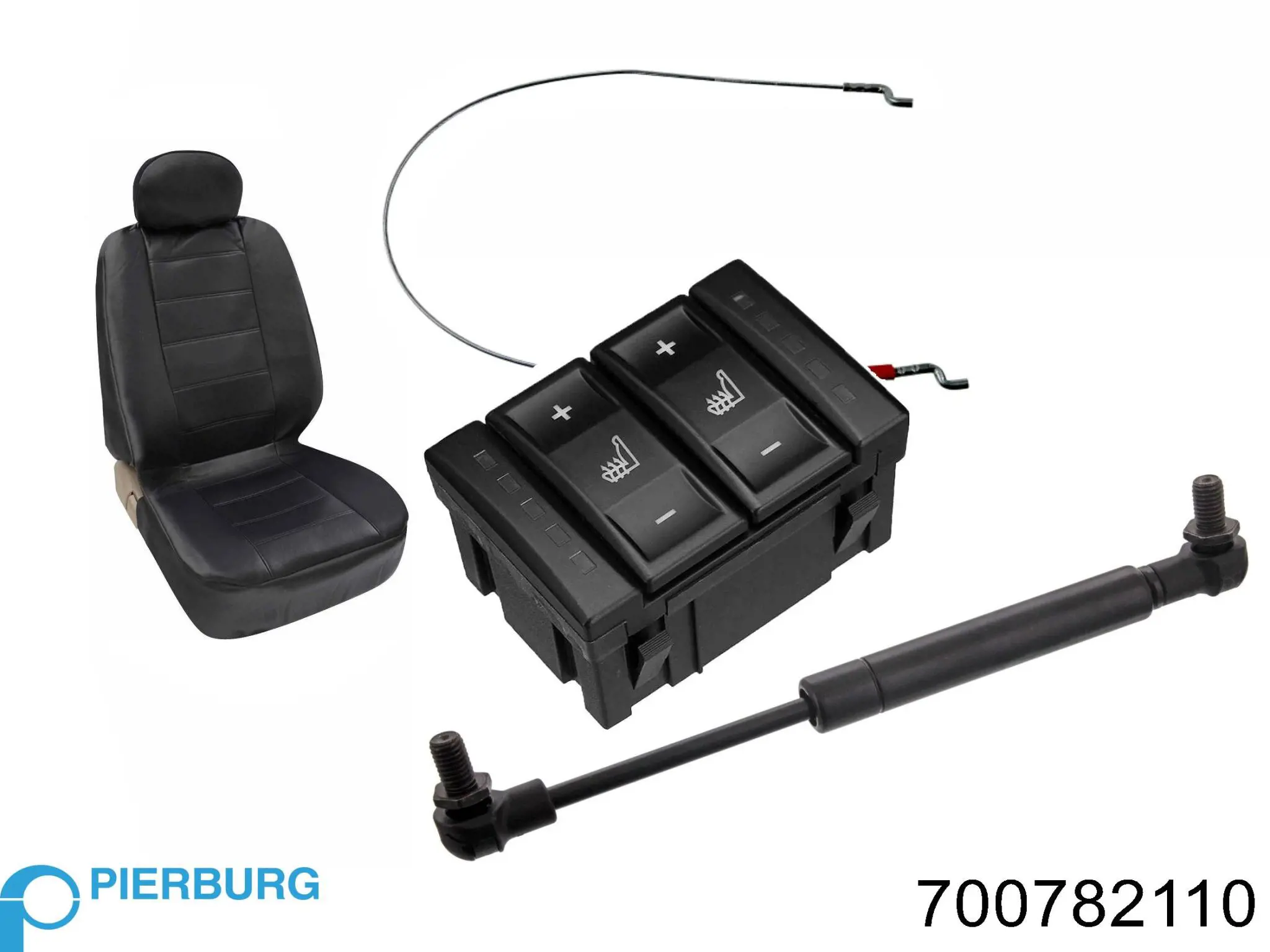 Клапан соленоїд регулювання заслонки EGR Pierburg 700782110