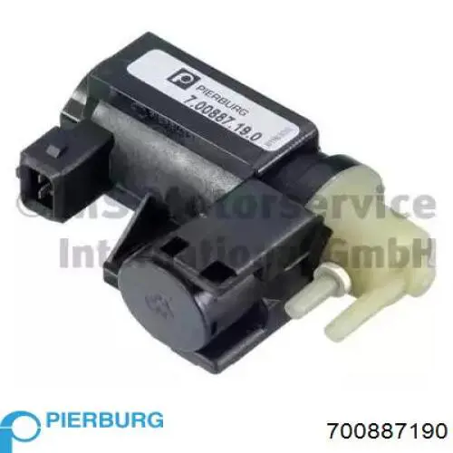 Клапан перетворювач тиску наддуву (соленоїд) Pierburg 700887190 ціна, від 80.57 USD