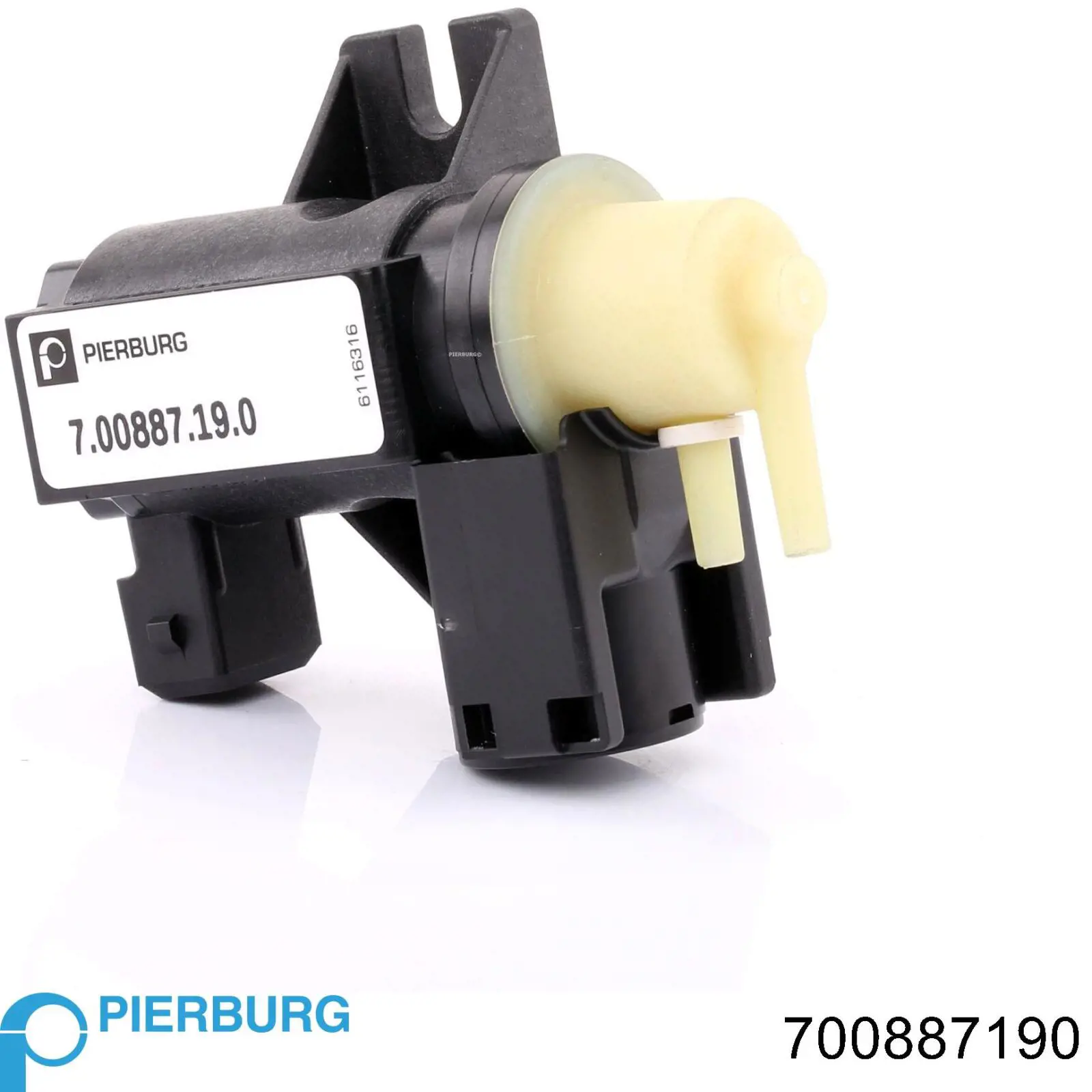 Купити 700887190 Pierburg Клапан перетворювач тиску наддуву (соленоїд)