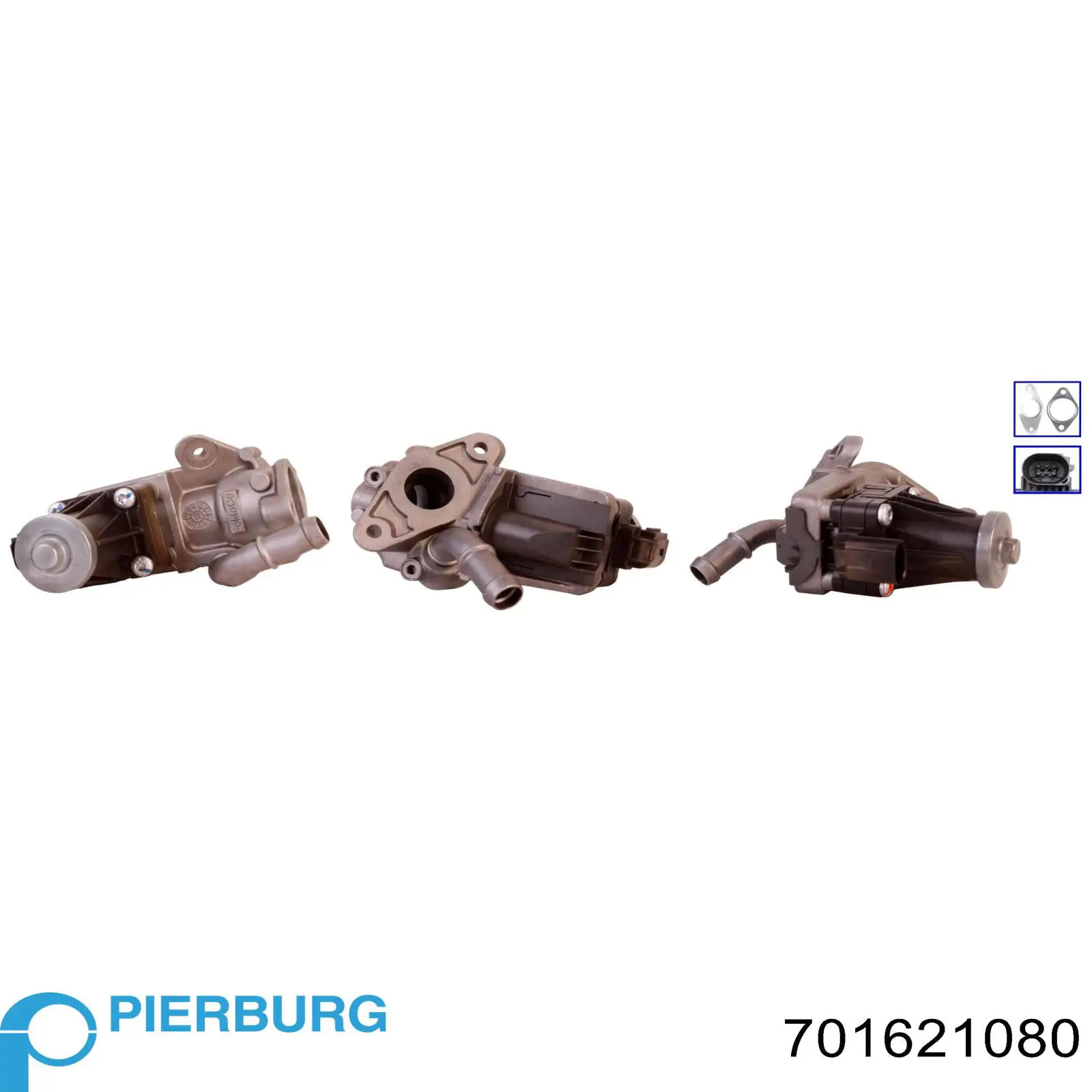 701621080 Pierburg Клапан рециркуляції відпрацьованих газів EGR