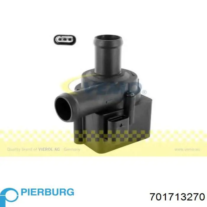 Водяний насос охолодження електричний додатковий Pierburg 701713270 ціна, від 108.38 USD