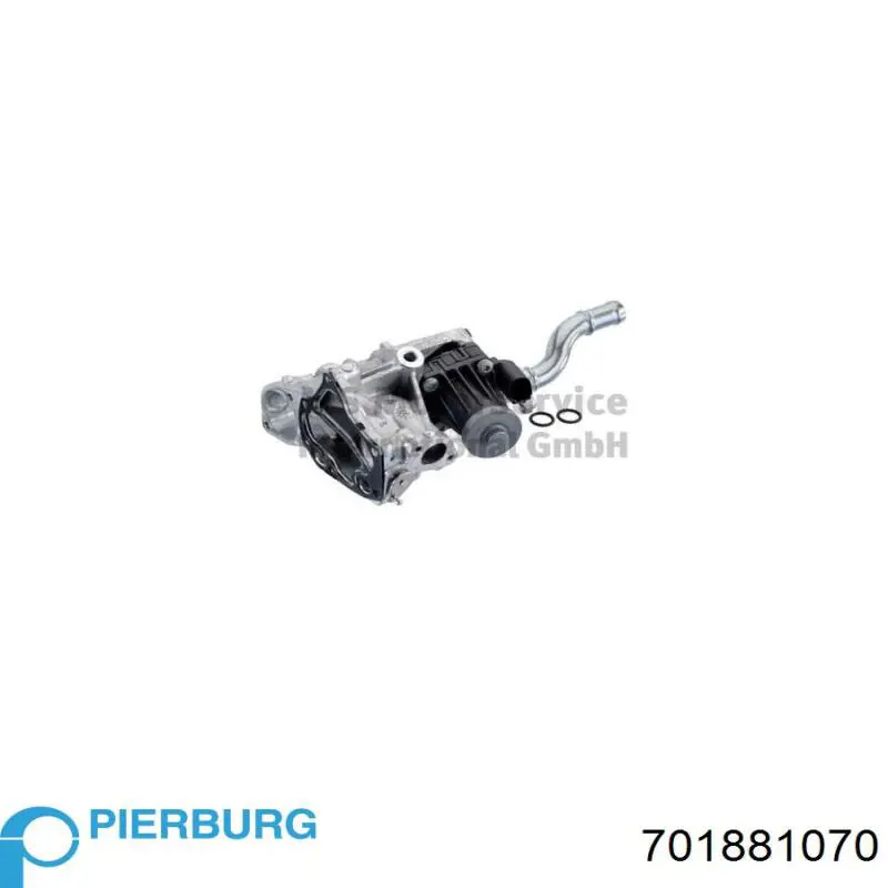 701881070 Pierburg Радіатор системи EGR рециркуляції вихлопних газів