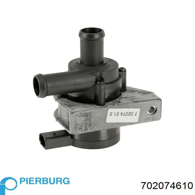 Водяний насос охолодження електричний додатковий Pierburg 702074610 ціна, від 132.86 USD