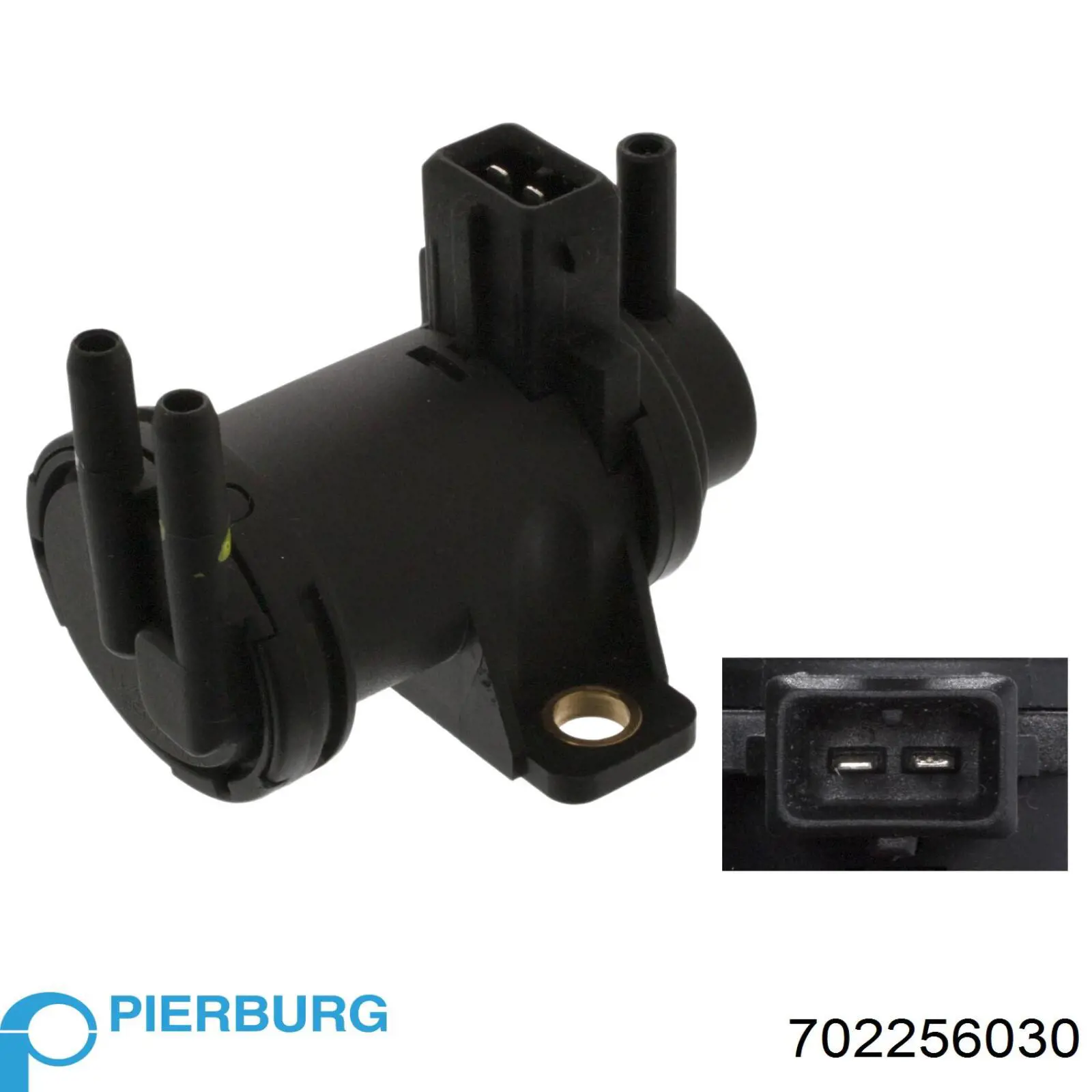 Купити 702256030 Pierburg Клапан перетворювач тиску наддуву (соленоїд)