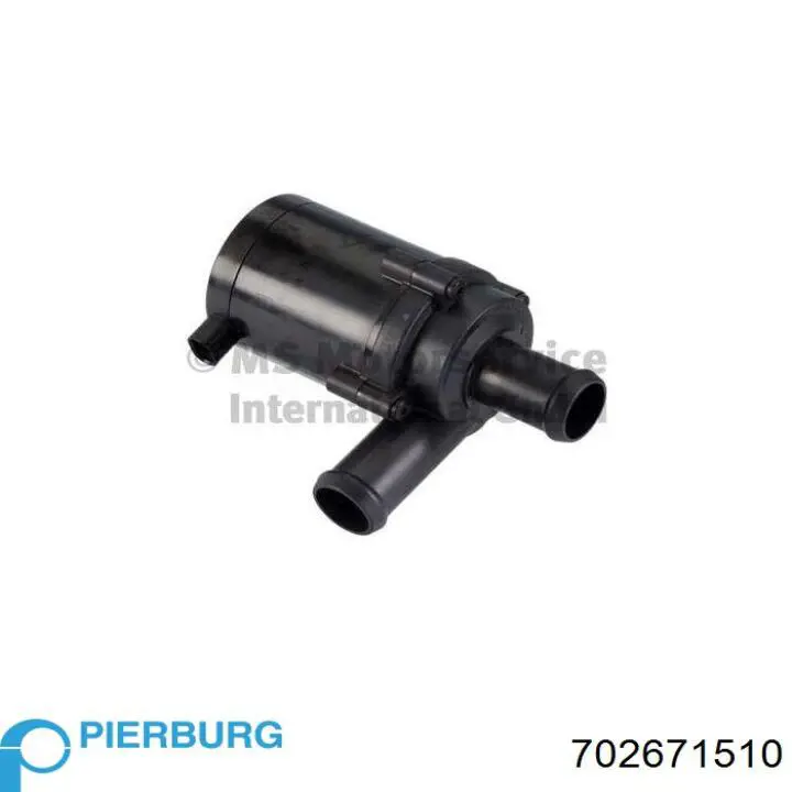 Водяний насос охолодження електричний додатковий Pierburg 702671510 ціна, від 52.64 USD