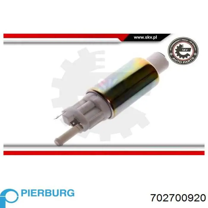 Елемент-турбінка паливного насосу Pierburg 702700920 ціна, від 17.28 USD