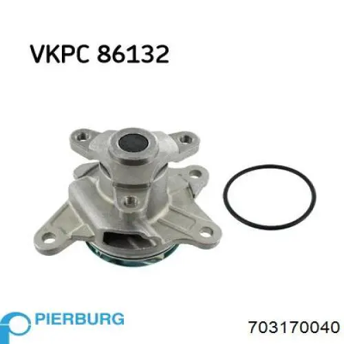 Помпа охолодження Pierburg 703170040 ціна, від 41.55 USD