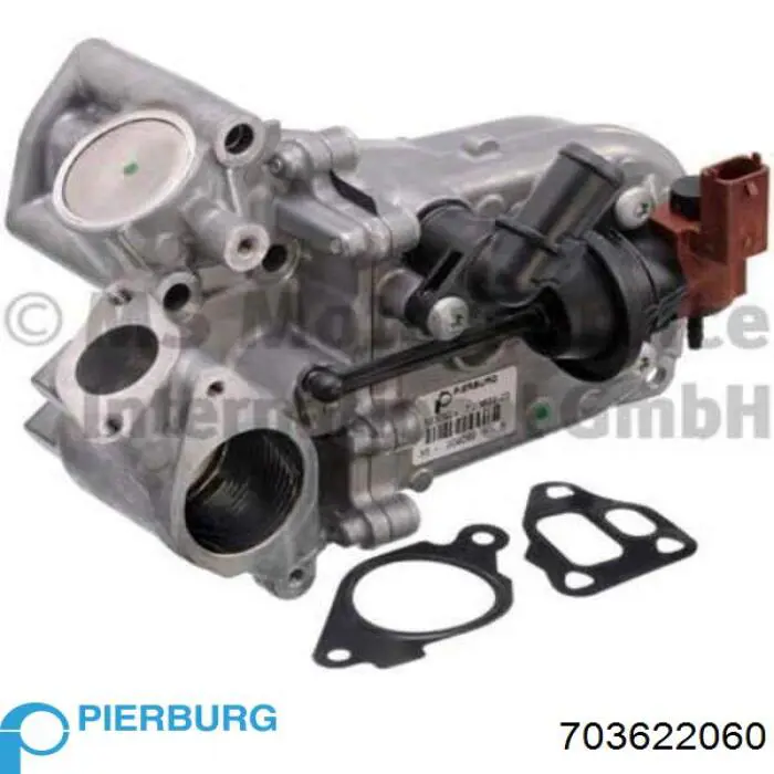 Купити 703622060 Pierburg Радіатор системи EGR рециркуляції вихлопних газів