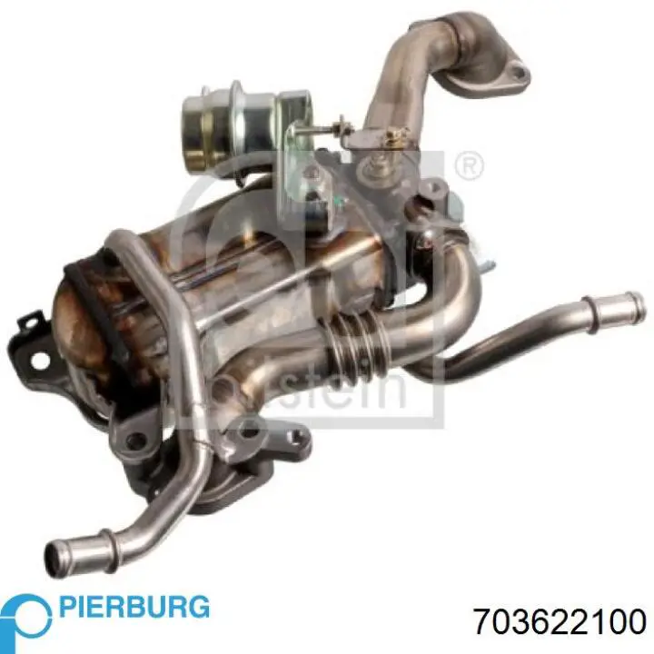 Купити 703622100 Pierburg Радіатор системи EGR рециркуляції вихлопних газів