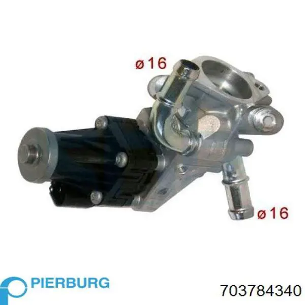 703784340 Pierburg клапан egr, рециркуляції газів