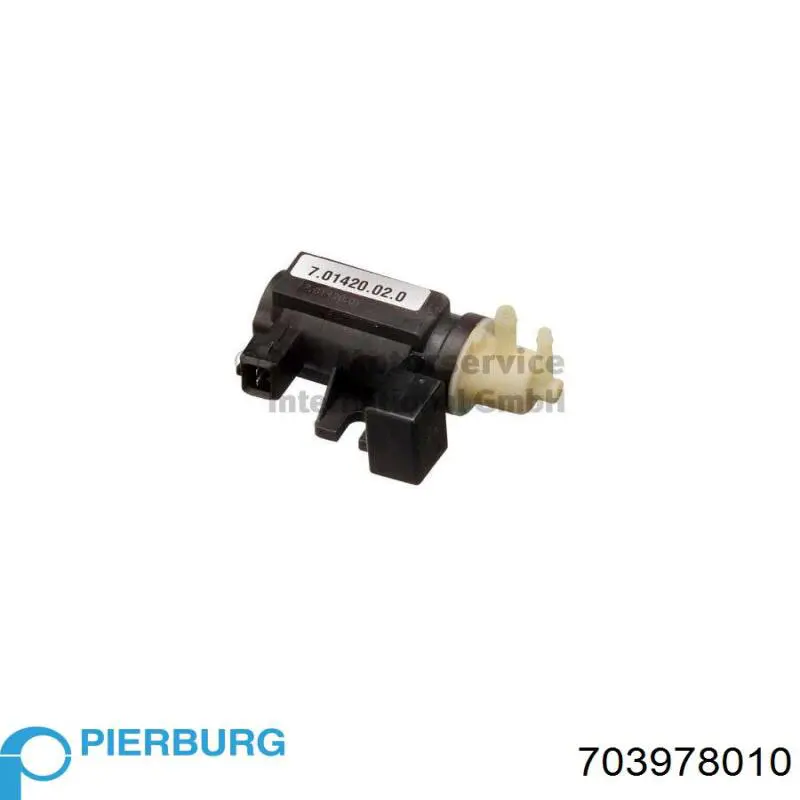Купити 703978010 Pierburg Клапан перетворювач тиску наддуву (соленоїд)