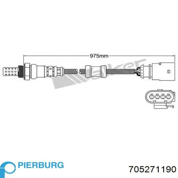 Лямбда-датчик Pierburg 705271190
