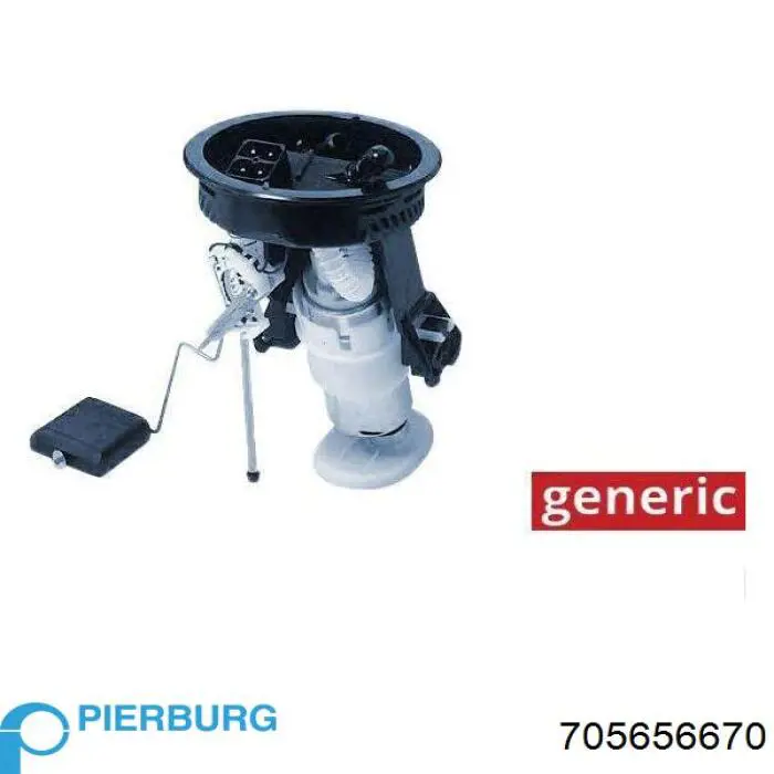 Модуль бензонасоса Pierburg 705656670 ціна, від 164.52 USD