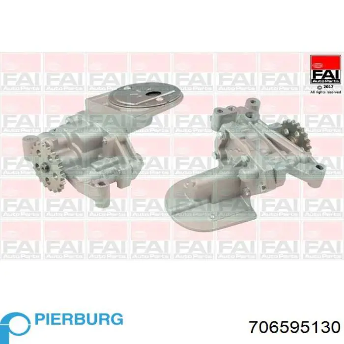 Купити 706595130 Pierburg Насос маслозакачуючий
