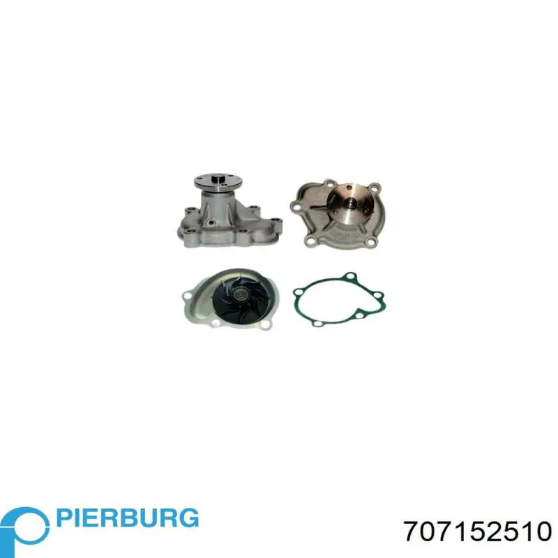 Помпа охолодження Pierburg 707152510 ціна, від 31.79 USD
