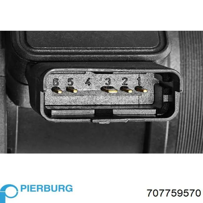 Датчик масової витрати повітря Pierburg 707759570 ціна, від 52.55 USD