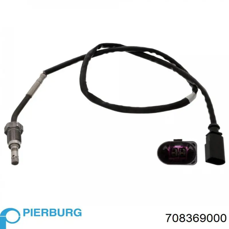 Купити 708369000 Pierburg Датчик температури відпрацьованих газів (ВГ), перед турбіною