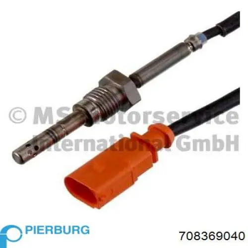 Купити 708369040 Pierburg Датчик температури відпрацьованих газів (ВГ), після фільтра сажі