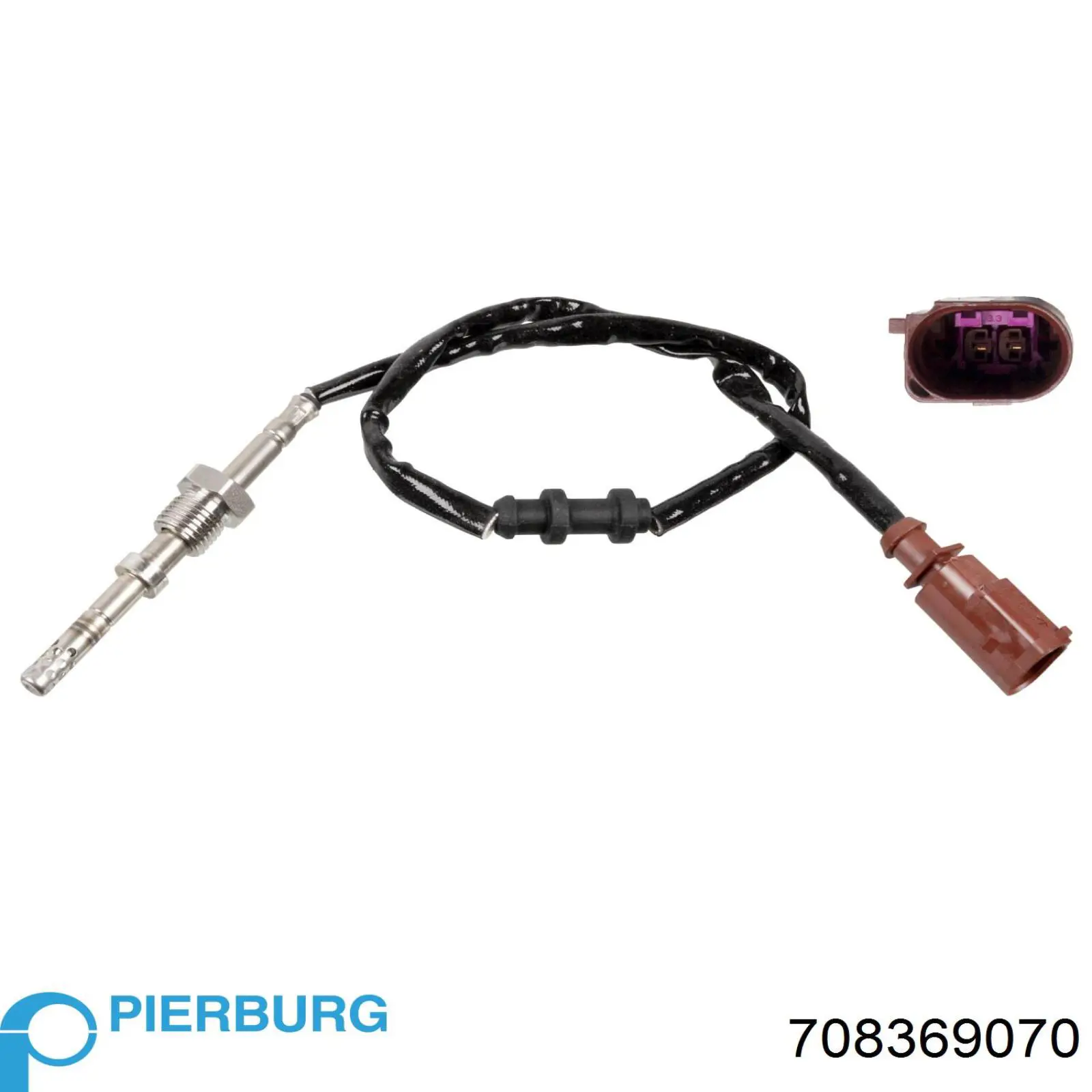 708369070 Pierburg датчик температури відпрацьованих газів (вг, після фільтра сажі)