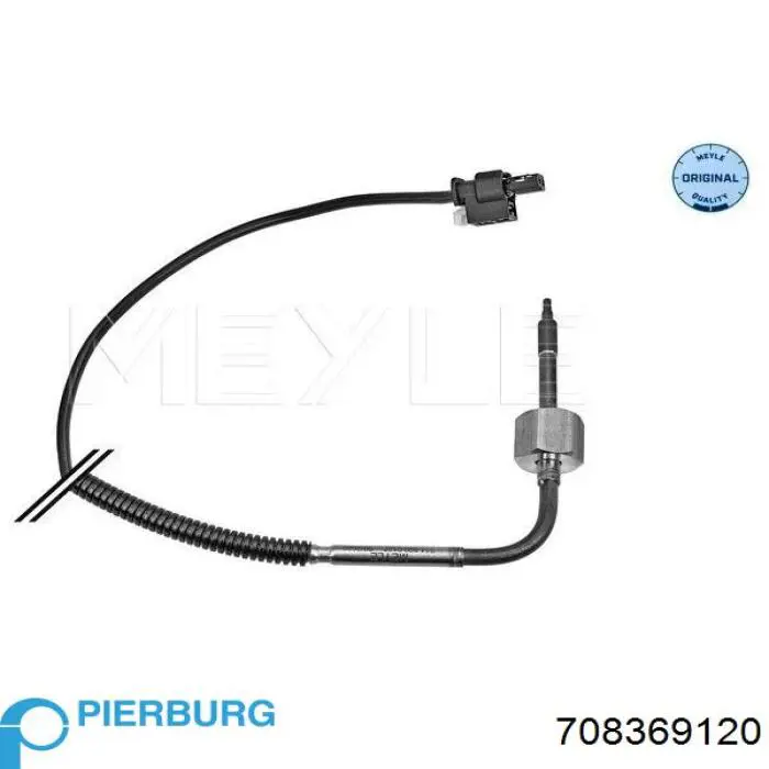 708369120 Pierburg Датчик температури відпрацьованих газів (ВГ), до каталізатора