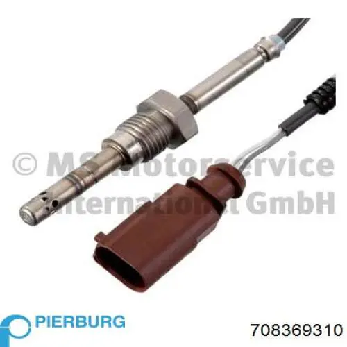 Купити 708369310 Pierburg Датчик температури відпрацьованих газів (ВГ), перед фільтром сажі