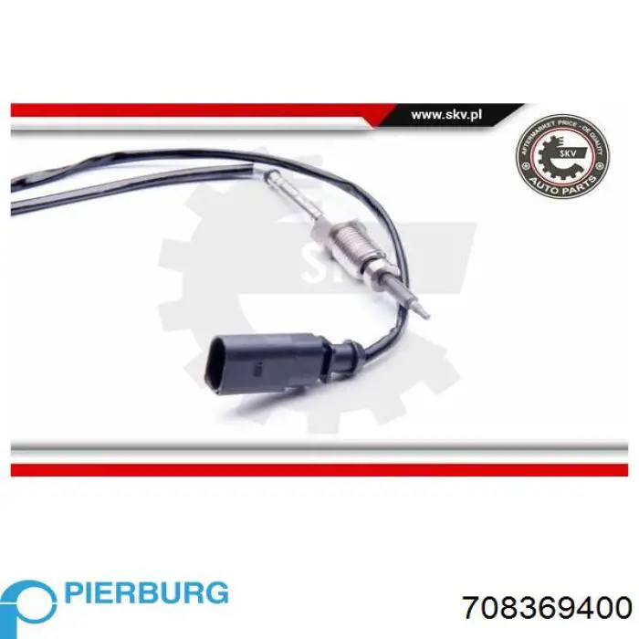Купити 708369400 Pierburg Датчик температури відпрацьованих газів (ВГ), перед турбіною