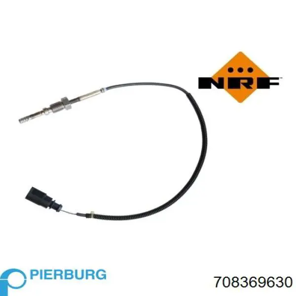 Купити 708369630 Pierburg Датчик температури відпрацьованих газів (ВГ), перед турбіною