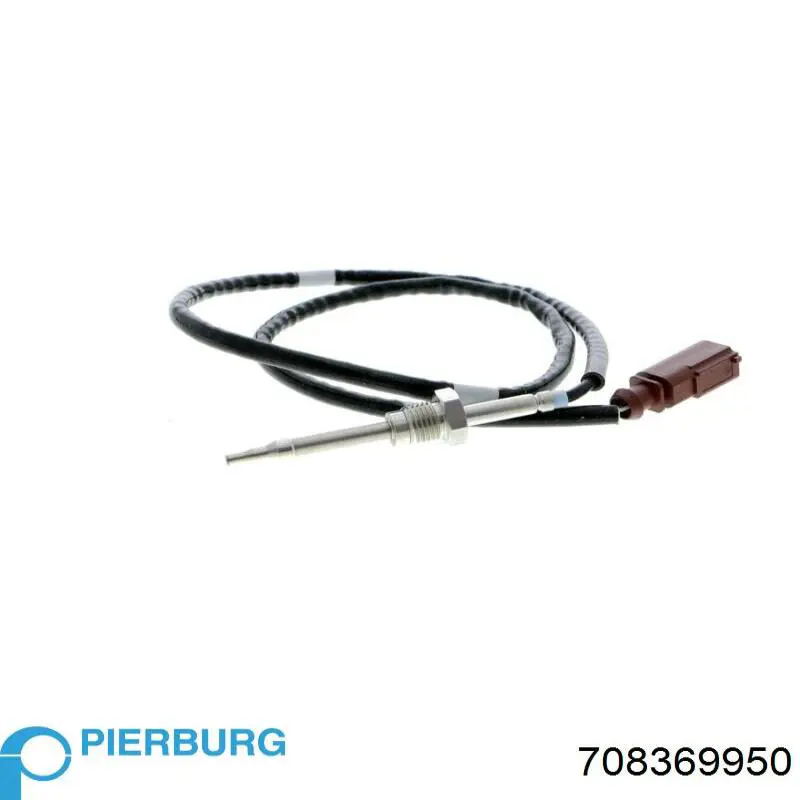 708369950 Pierburg Датчик температури відпрацьованих газів (ВГ), перед фільтром сажі