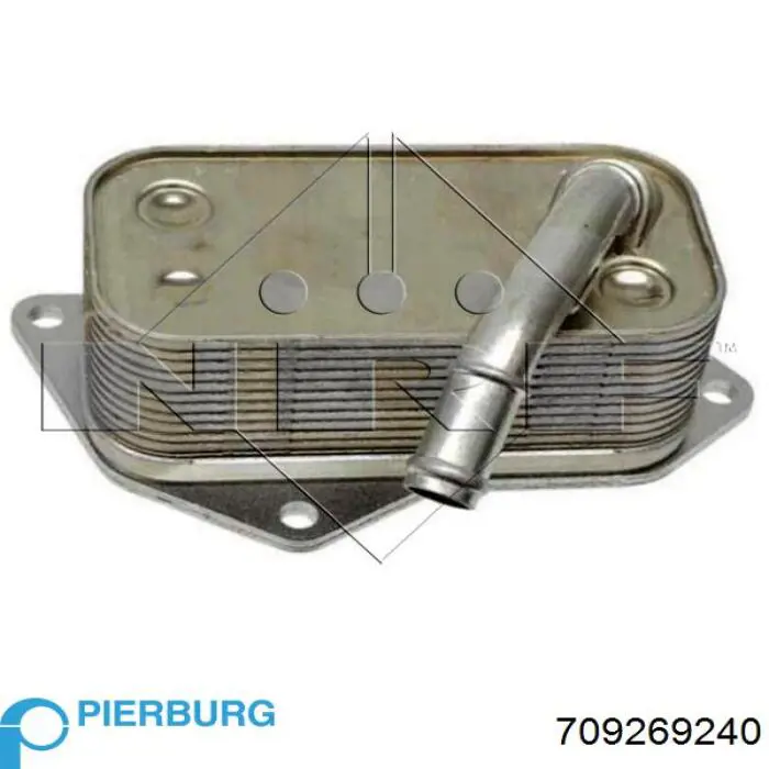 709269240 Pierburg радіатор масляний (холодильник, під фільтром)