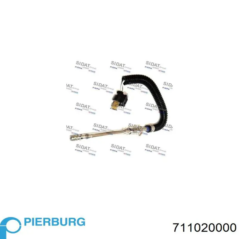 711020000 Pierburg Датчик температури відпрацьованих газів (ВГ), перед фільтром сажі