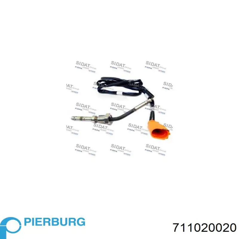 Купити 711020020 Pierburg Датчик температури відпрацьованих газів (ВГ), після фільтра сажі