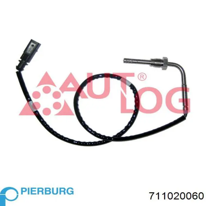 711020060 Pierburg датчик температури відпрацьованих газів (вг, до каталізатора)