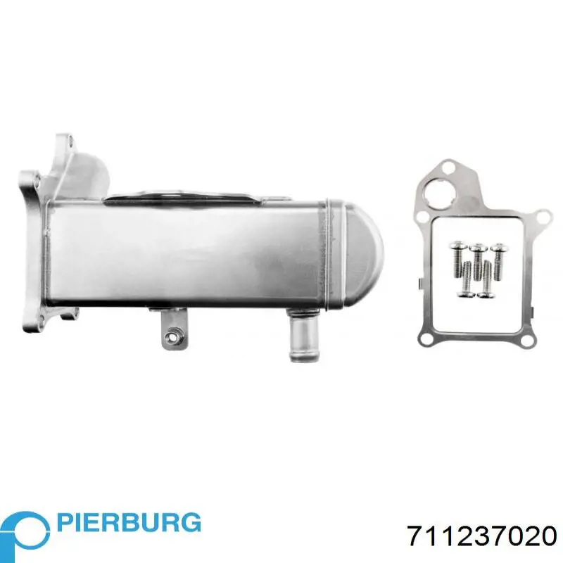 Радіатор системи EGR рециркуляції вихлопних газів Pierburg 711237020 ціна, від 178.01 USD