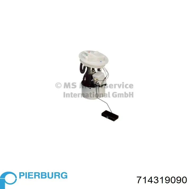 Купити 714319090 Pierburg Дросільна заслінка