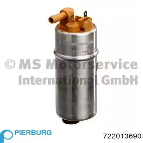 Елемент-турбінка паливного насосу Pierburg 722013690 ціна, від 56.61 USD