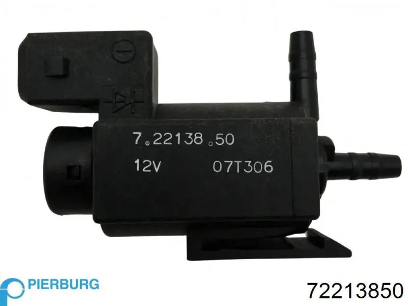 72213850 Pierburg Клапан соленоїд регулювання заслонки EGR